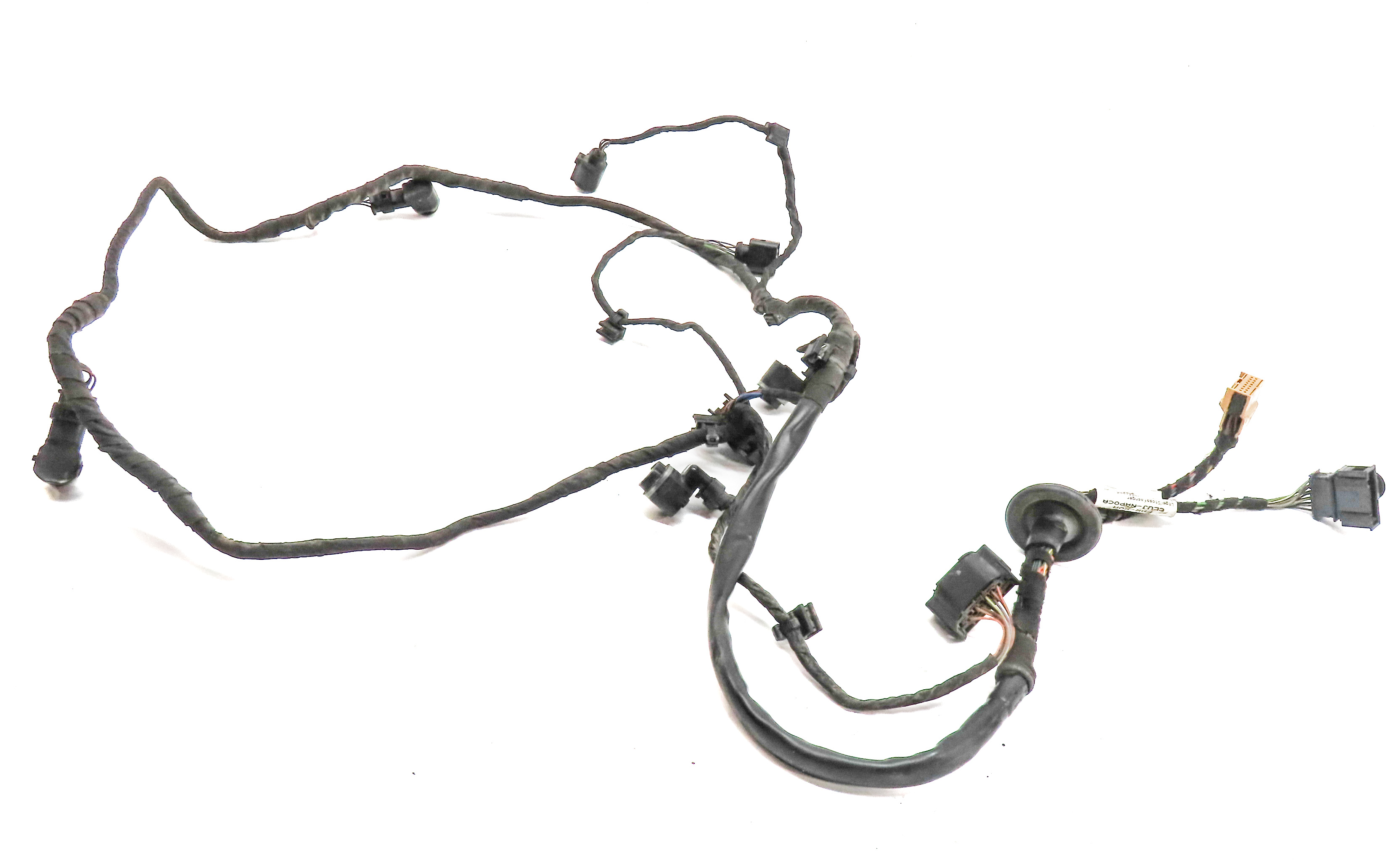 15 AUDI Q5 B8 8R REAR PARK ASSIST PDC DISTANCE CONTROL WIRE SENSOR SET/4 (Gray) — exact item pictured